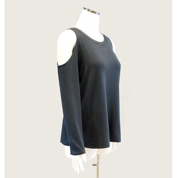 ** Leo Rosi Cold Shoulder Top - Picture 2 of 6